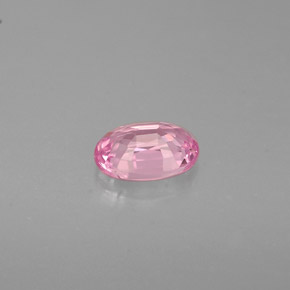 Zaffiro naturale rosa da 0,58 ct, taglio ovale, VVS-VS