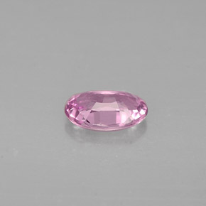 Zaffiro naturale rosa da 0,47 ct, taglio ovale, VVS-VS