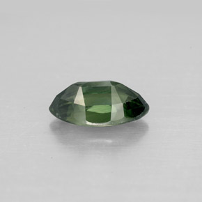 Zaffiro naturale verde da 1,40 ct, marchesa, VS