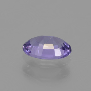 Zaffiro naturale viola da 0,51 ct, taglio ovale, VVS-VS