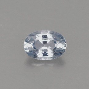 Zaffiro naturale blu da 0,60 ct, taglio ovale, VVS-VS
