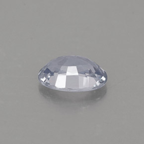 Zaffiro naturale blu da 0,60 ct, taglio ovale, VVS-VS
