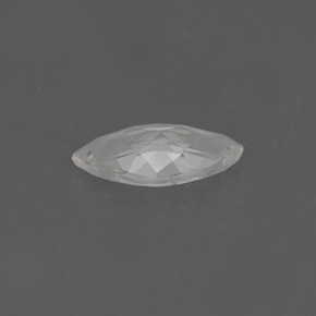 Zaffiro naturale bianco da 0,54 ct, marchesa, VVS