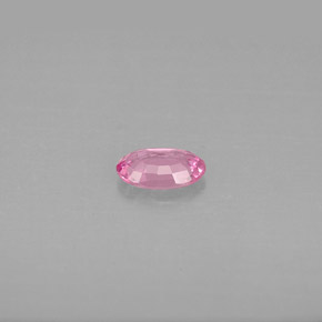 Zaffiro naturale rosa da 0,44 ct, taglio ovale, VS