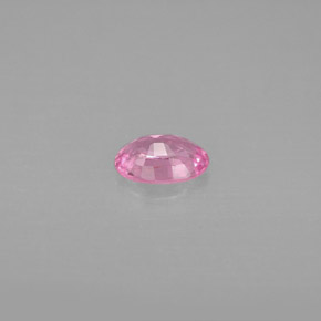 Zaffiro naturale rosa da 0,61 ct, taglio ovale, VS
