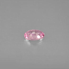 Zaffiro naturale rosa da 0,60 ct, taglio ovale, VVS