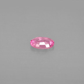 Zaffiro naturale rosa da 0,49 ct, taglio ovale, VVS