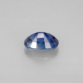 Zaffiro naturale blu da 1,21 ct, taglio ovale, VVS-VS