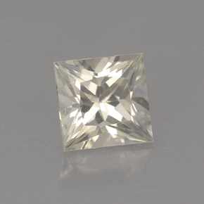 Zaffiro naturale giallo da 1,56 ct, quadrato, VVS-VS
