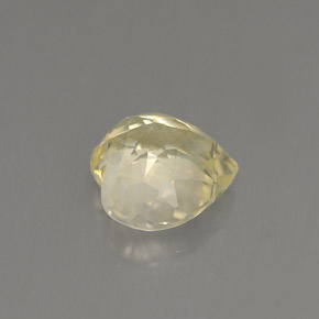 Zaffiro naturale giallo da 1,53 ct, a forma di cuore, VVS-VS