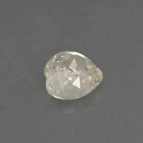 Zaffiro naturale giallo da 1,15 ct, a forma di cuore, VVS-VS