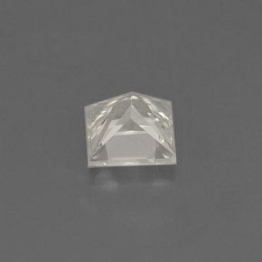 Zaffiro naturale giallo da 0,75 ct, quadrato, VVS-VS