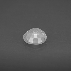 Zaffiro naturale bianco da 1,13 ct, taglio rotondo, VS