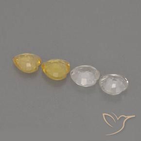 Zaffiro naturale multicolore da 1,16 ct, a forma di cuore, VVS-VS