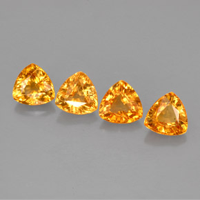 Zaffiro naturale arancione da  ct, trillion, VVS-VS