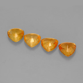 Zaffiro naturale arancione da  ct, trillion, VVS-VS