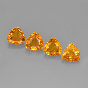 Zaffiro naturale arancione da  ct, trillion, VVS-VS