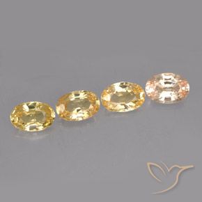 Zaffiro naturale multicolore da 2,12 ct, taglio ovale, VVS-VS