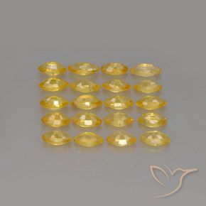 Zaffiro naturale giallo da 2,26 ct, marchesa, VVS-VS