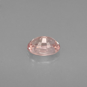 Zaffiro naturale rosa da 0,70 ct, taglio ovale, VVS