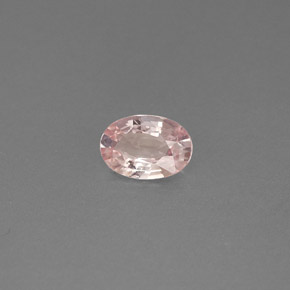 Zaffiro naturale rosa da 0,51 ct, taglio ovale, VS