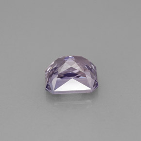Zaffiro naturale viola da 1,86 ct, taglio smeraldo, VVS