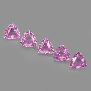 Zaffiro naturale rosa da  ct, trillion, VVS-VS