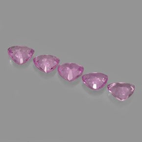 Zaffiro naturale rosa da  ct, trillion, VVS-VS