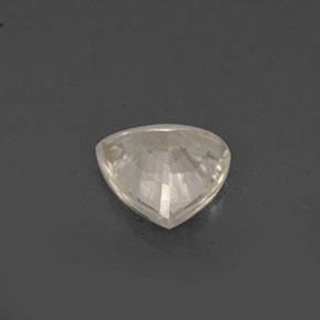 Zaffiro naturale giallo da 0,97 ct, trillion, VVS-VS
