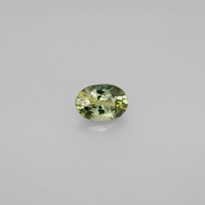 Zaffiro naturale multicolore da 0,65 ct, taglio ovale, VVS-VS