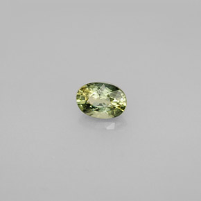 Zaffiro naturale multicolore da 0,65 ct, taglio ovale, VVS-VS
