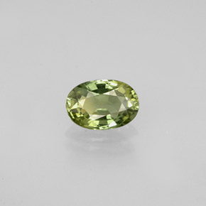 Zaffiro naturale multicolore da 0,62 ct, taglio ovale, VVS