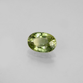 Zaffiro naturale multicolore da 0,62 ct, taglio ovale, VVS