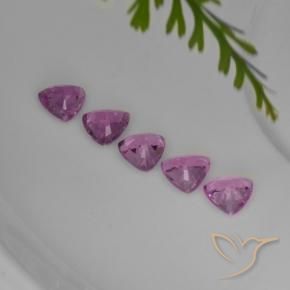 Zaffiro naturale porpora da 1,44 ct, trillion, VVS-VS