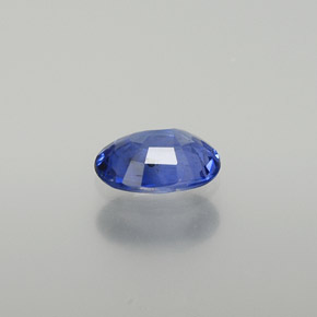 Zaffiro naturale blu da 0,76 ct, taglio ovale, VS-SI