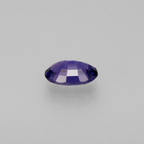 Zaffiro naturale viola da 0,54 ct, taglio ovale, VVS-VS