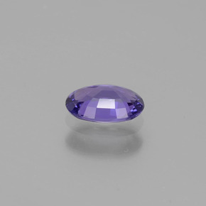 Zaffiro naturale viola da 0,51 ct, taglio ovale, VVS-VS