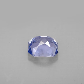 Zaffiro naturale blu da 2,44 ct, taglio smeraldo, VS