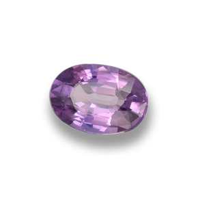 Zaffiro naturale viola da 0,52 ct, taglio ovale, VVS-VS