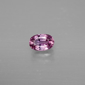 Zaffiro naturale viola da 0,71 ct, taglio ovale, VVS-VS