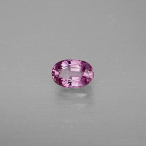 Zaffiro naturale viola da 0,71 ct, taglio ovale, VVS-VS