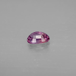 Zaffiro naturale viola da 0,71 ct, taglio ovale, VVS-VS