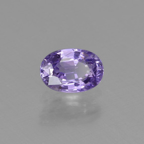 Zaffiro naturale porpora da 0,69 ct, taglio ovale, VVS-VS