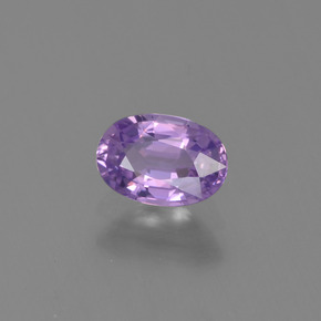 Zaffiro naturale viola da 0,66 ct, taglio ovale, VVS-VS
