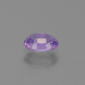 Zaffiro naturale viola da 0,66 ct, taglio ovale, VVS-VS