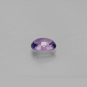 Zaffiro naturale viola da 0,64 ct, taglio ovale, VVS-VS