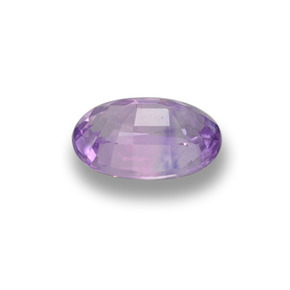 Zaffiro naturale viola da 0,64 ct, taglio ovale, VVS-VS