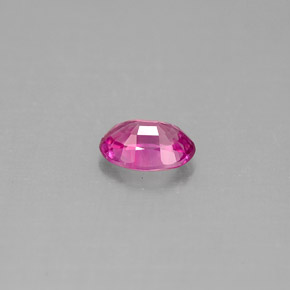 Zaffiro naturale rosa da 0,59 ct, taglio ovale, VS