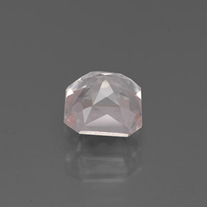 Zaffiro naturale rosa da 1,32 ct, taglio smeraldo, VVS-VS