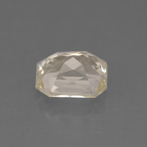 Zaffiro naturale giallo da 1,60 ct, taglio smeraldo, VVS-VS